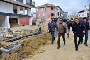 Cüneyt Yüksel ve ekibinin çalışma azmi vatandaşların takdirini almaya devam ediyor.