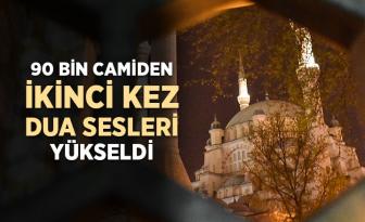 90 bin Camiden dua sesleri yükseldi.