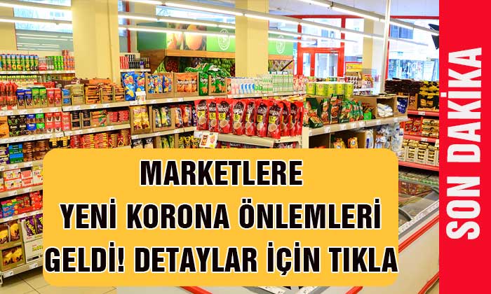 Marketlere müşteri sınırlaması getirildi