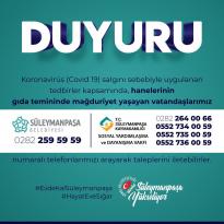 Erzak temininde zorluk yaşayan vatandaşlarımızın…