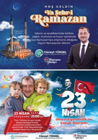 Cüneyt Yüksel’den”#HayırlıRamazanlar”Mesajı…