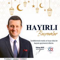 Vahap Akay’dan Ramazan Bayramı Mesajı