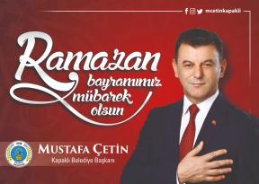 Mustafa Çetin’den Ramazan Bayramı Mesajı