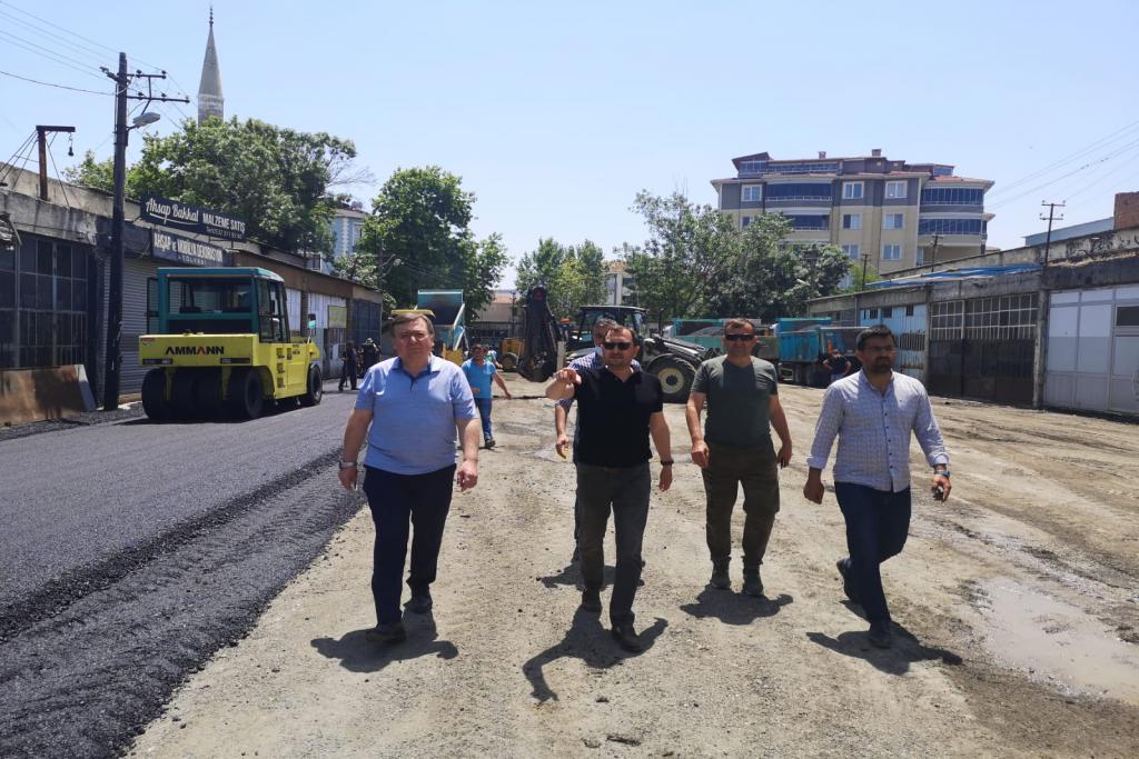 Süleymanpaşa’da eski sanayi sitesinde çalışmalar tamamlandı.