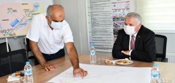 Tekirdağ Valisi Aziz Yıldırım çalışmaları yerinde takip etti…