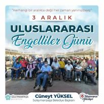 Cüneyt Yüksel;”Her hangi bir aralıkta değil her zaman yanınızdayız”