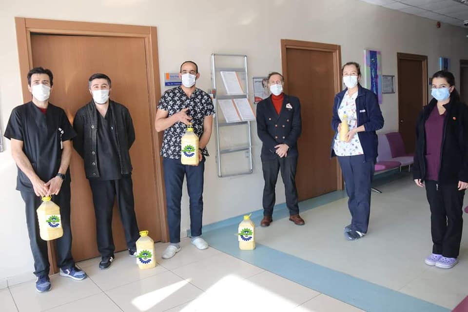 SAĞLIK ÇALIŞANLARINA BOZA İKRAMI