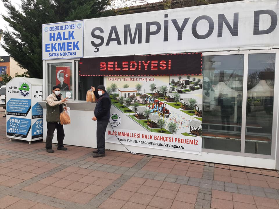 BELEDİYEDEN 1 TL’YE EKMEK