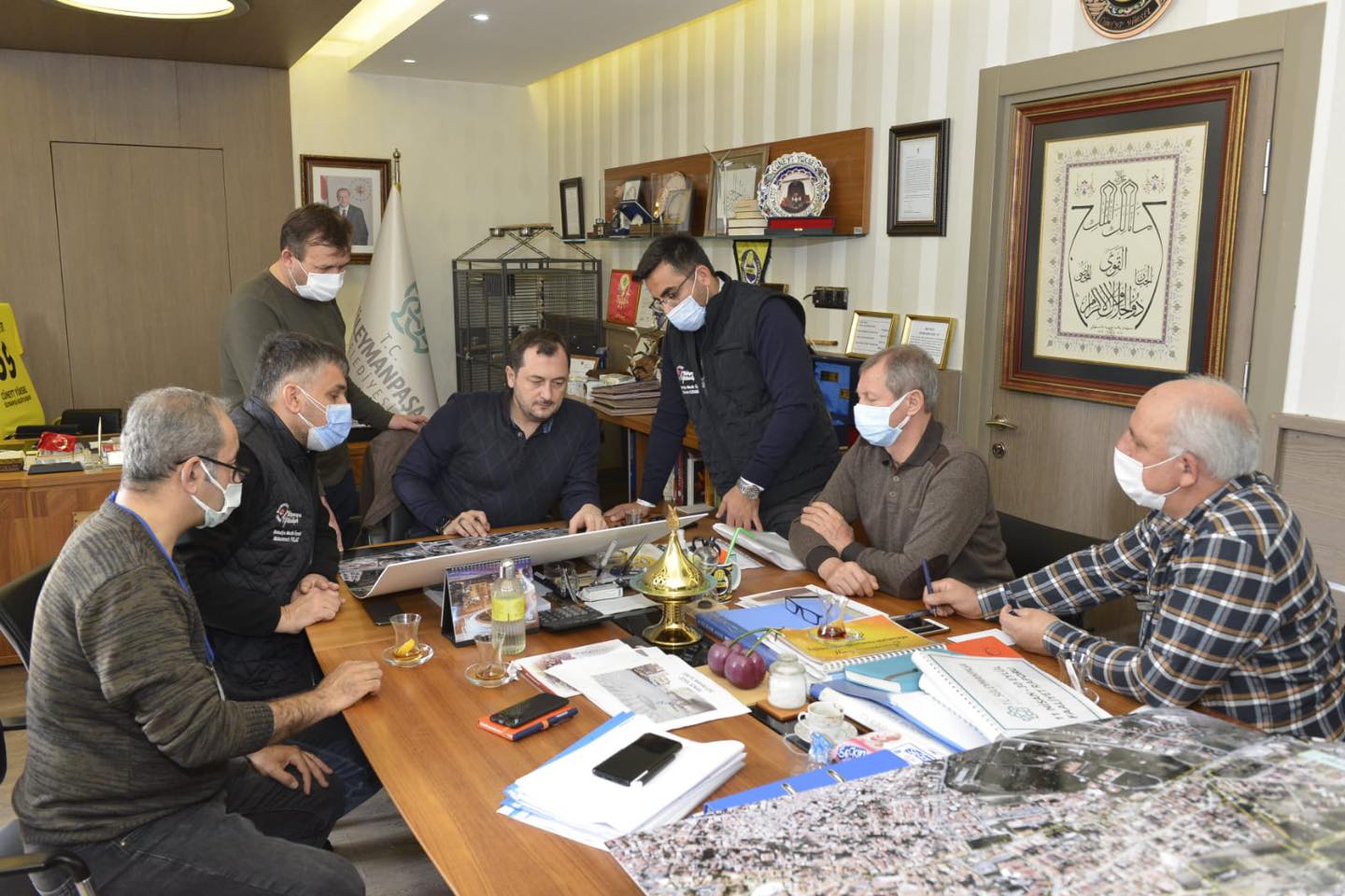 CÜNEYT YÜKSEL DURMADAN, YORULMADAN ÇALIŞIYOR