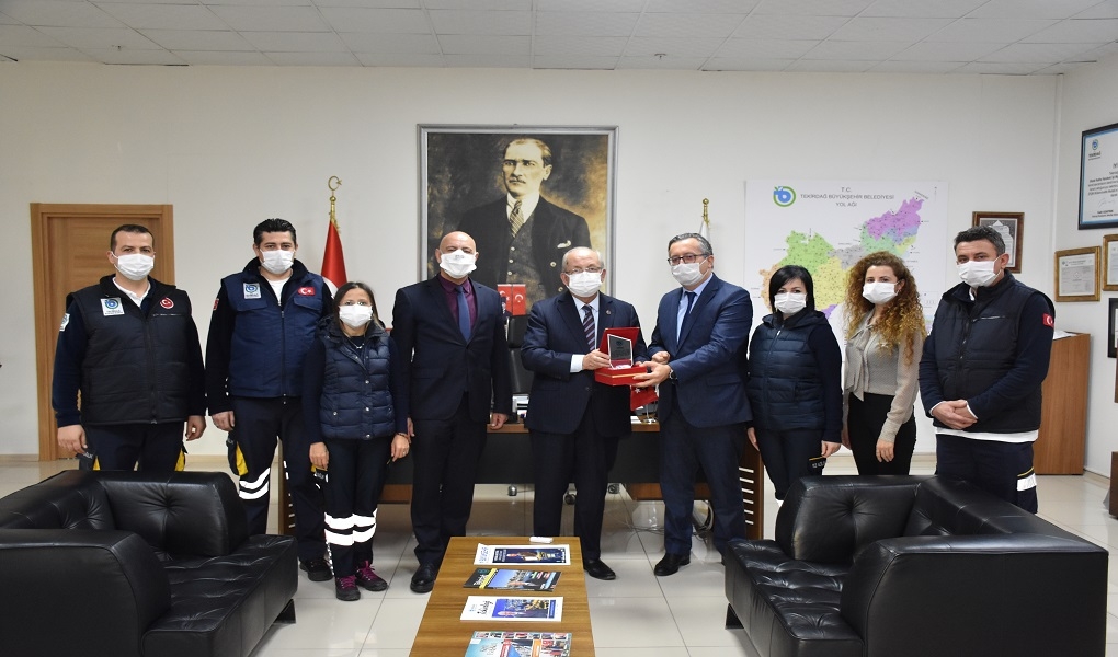 BÜYÜKŞEHİR HASTA NAKİL HİZMETİ ÖDÜLLENDİRİLDİ