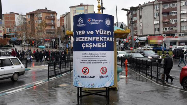 ‘YER VE YÜZEY DEZENFEKTAN ÇEŞMESİ PROJESİ’ ULUSAL BASINDA