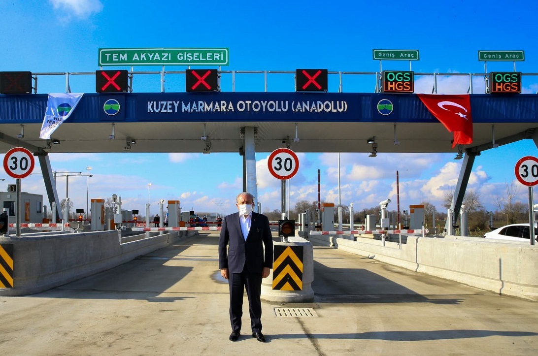 TBMM BAŞKANI ŞENTOP, HİZMETE AÇILAN KUZEY MARMARA OTOYOLU’NUN 6. KESİMİNDE İNCELEMELERDE BULUNDU