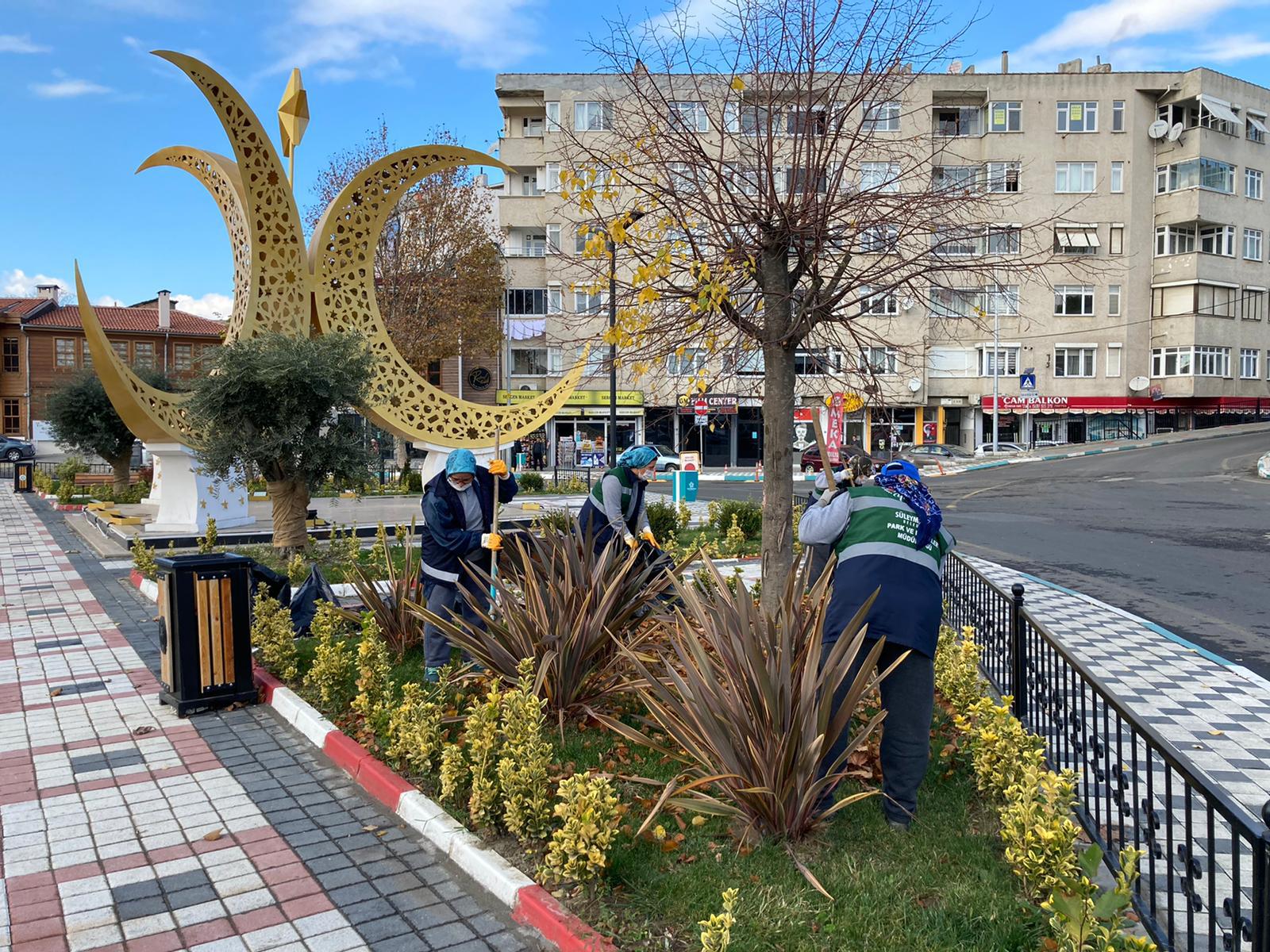 PARKLAR SALGIN SONRASINA HAZIRLANIYOR