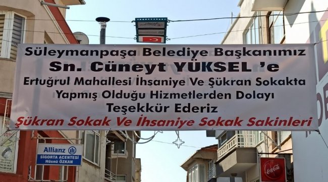 Süleymanpaşa’da, Fen İşleri Müdürlüğü el atmadık nokta bırakmıyor…