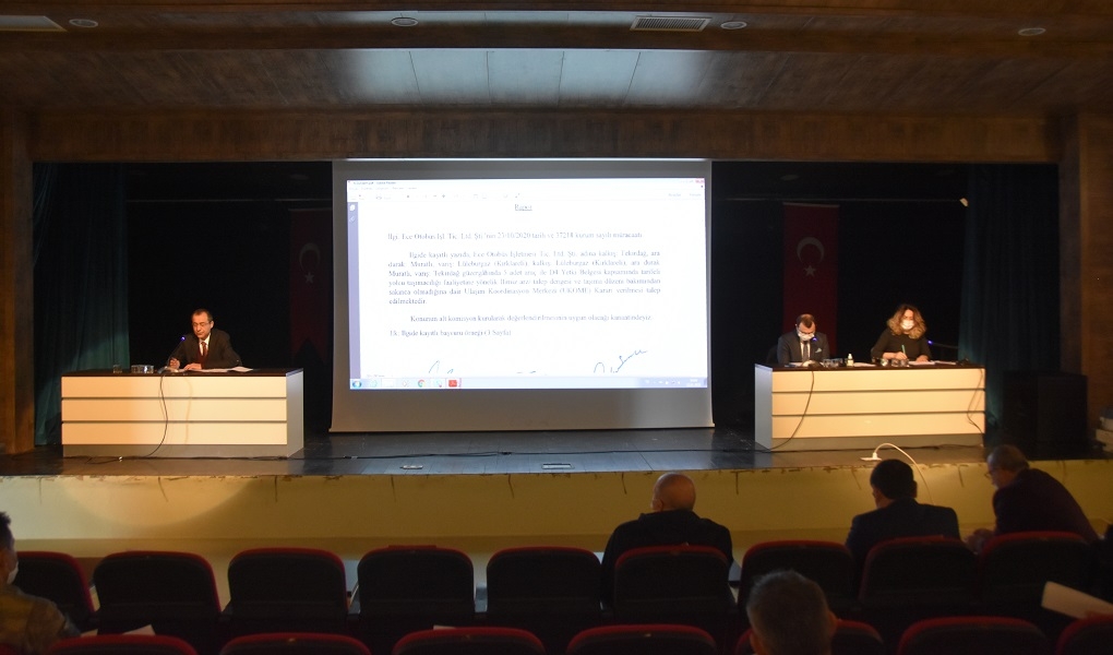 2021 YILININ İLK UKOME TOPLANTISI GERÇEKLEŞTİRİLDİ