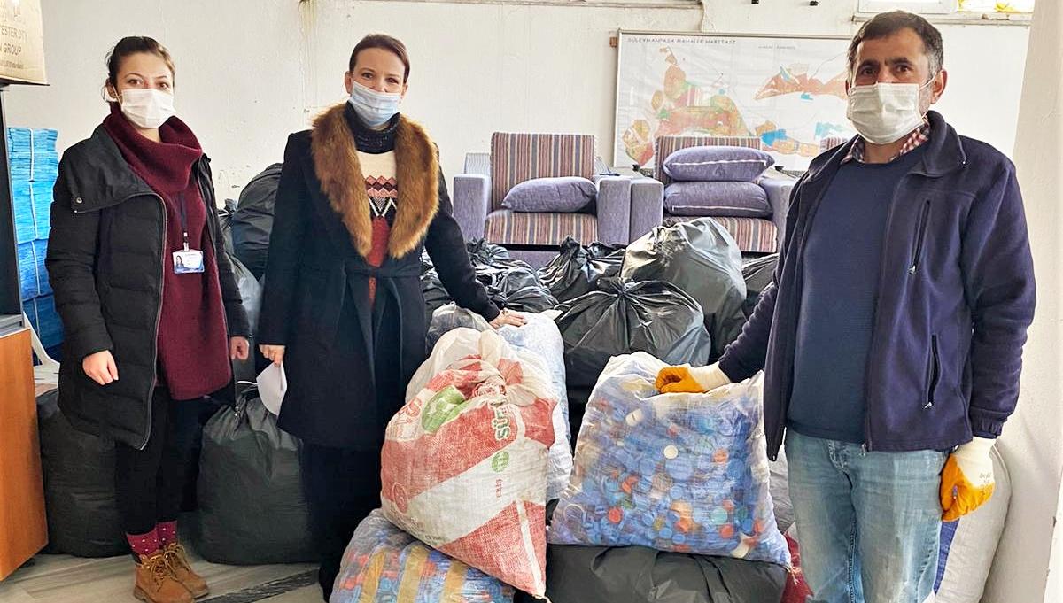 PLASTİK KAPAK KAMPANYASINA DESTEK ARTIYOR