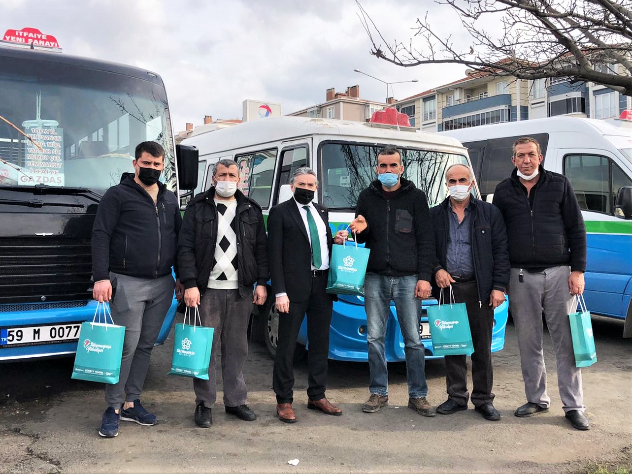 GÖNÜL ELÇİLERİNDEN DOLMUŞ KOOPERATİFLERİNE ZİYARET