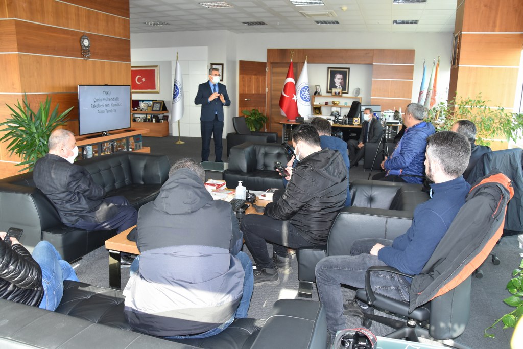 ÇORLU MÜHENDİSLİK FAKÜLTESİ YENİ KAMPÜS ALANI TANITILDI