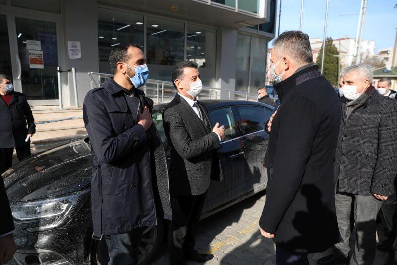 MESTAN ÖZCAN’DAN KAPAKLI BELEDİYESİ’NE ZİYARET