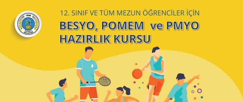 BESYO, POMEM VE PMYO KURS KAYITLARI DEVAM EDİYOR
