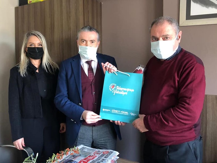 BAŞKAN YÜKSEL 10 OCAK ÇALIŞAN GAZETECİLER GÜNÜNÜ UNUTMADI