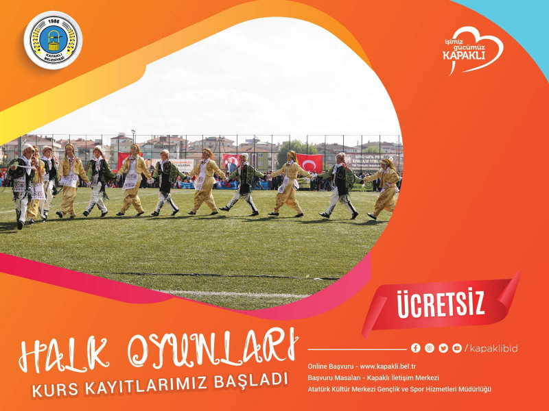 HALK OYUNLARI KURS KAYITLARI BAŞLADI
