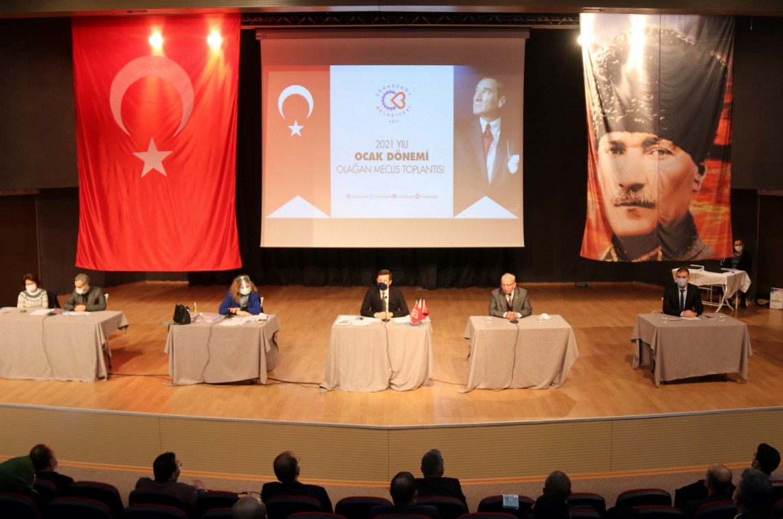 ÇERKEZKÖY’DE YENİ YILIN İLK MECLİS TOPLANTISI YAPILDI