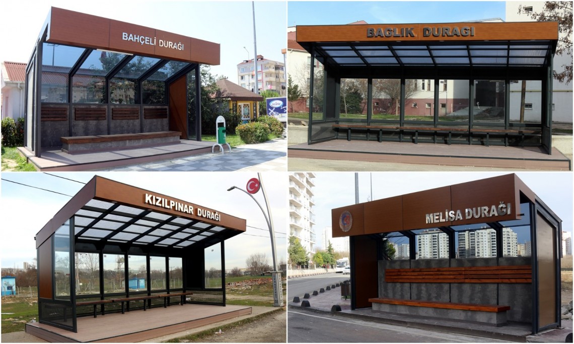 DURAKLAR DAHA MODERN VE KONFORLU HALE GETİRİLİYOR