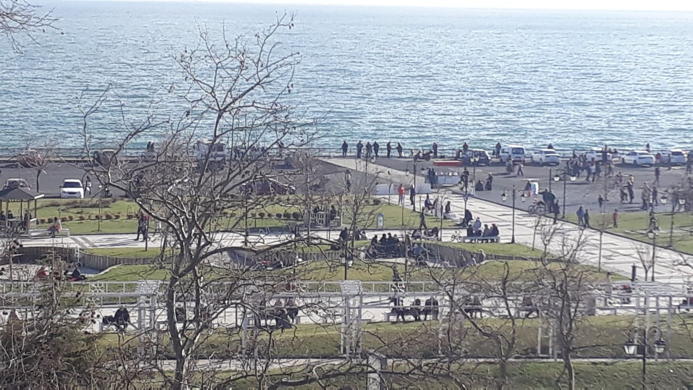 Süleymanpaşa’da Güneş yüzünü gösterdi ve vatandaşlar sahillere koştu…