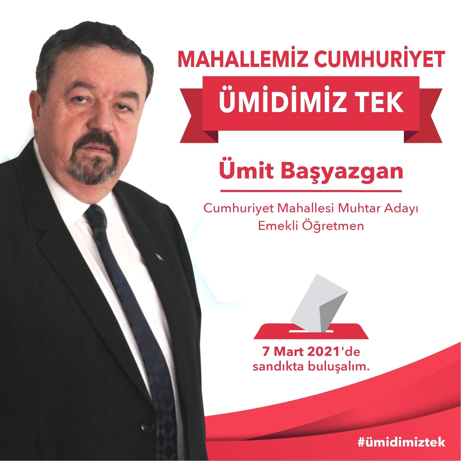 Süleymanpaşa’da, Muhtar adayları yarışının nabzı Cumhuriyet Mahallesinde atıyor…