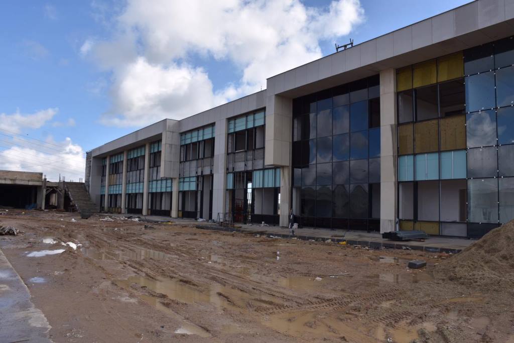 ÇORLU OTOBÜS TERMİNALİ VE AKTARMA İSTASYONU İNŞAATINDA SONA GELİNDİ