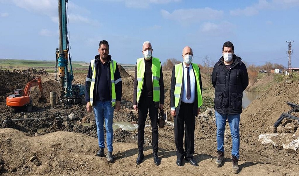 HAYRABOLU DERESİ İNŞAATI TÜM HIZIYLA DEVAM EDİYOR