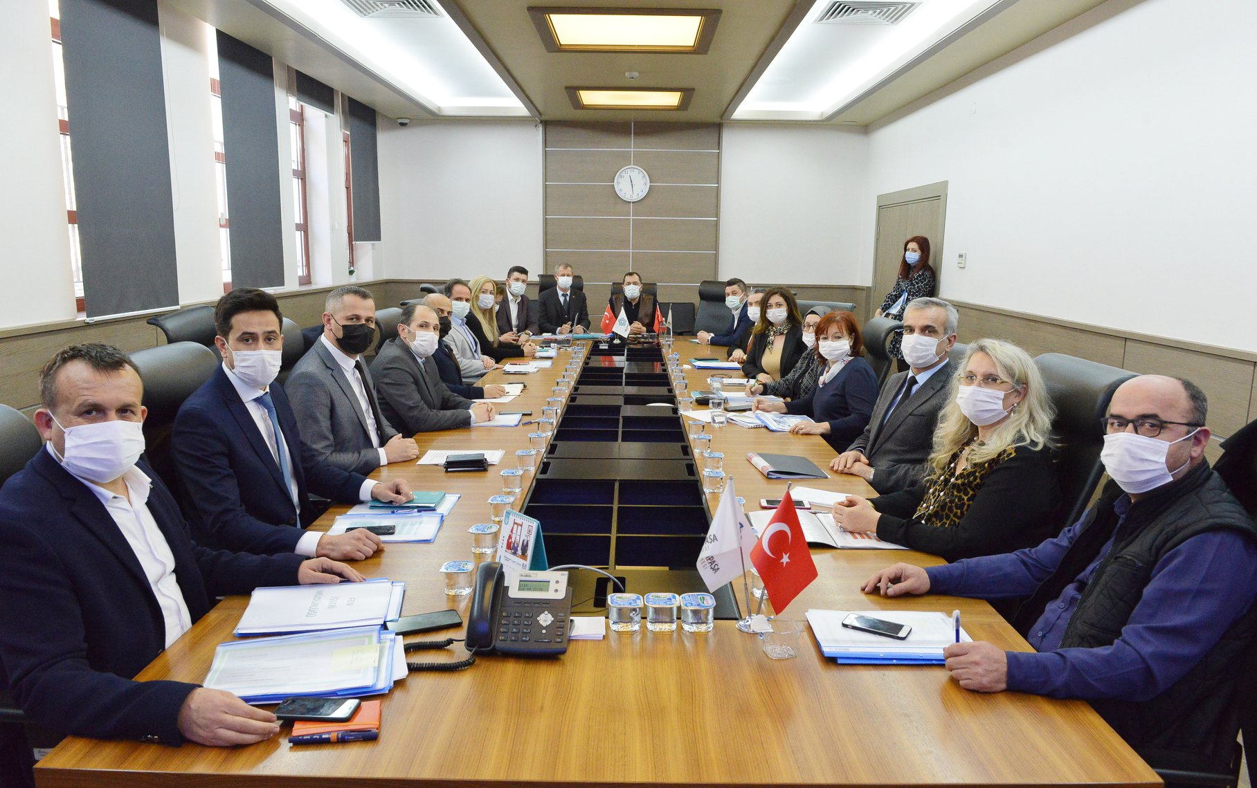 BAŞKAN YÜKSEL KURMAYLARIYLA 2020 YILINI DEĞERLENDİRDİ