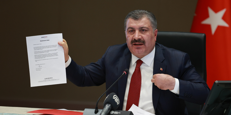 “AŞI PROGRAMI ADALETLE VE ŞEFFAF ŞEKİLDE YÜRÜTÜLMEKTEDİR”