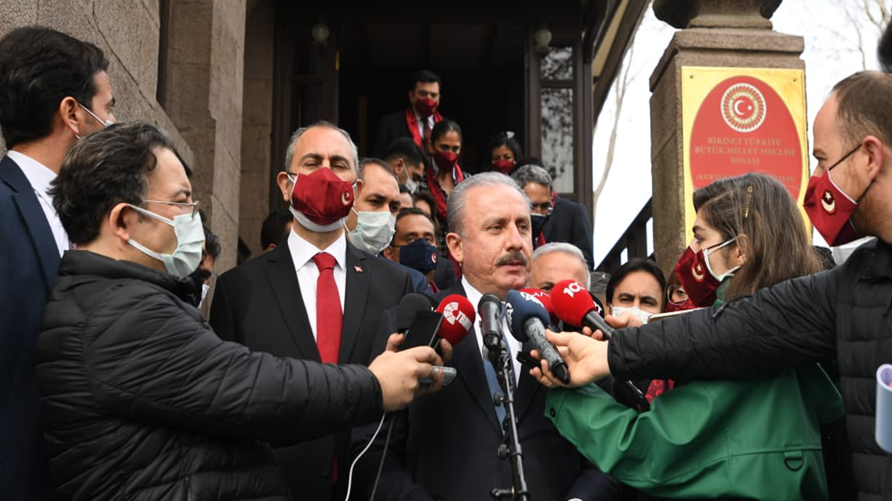 TBMM BAŞKANI ŞENTOP’TAN “YENİ ANAYASA” AÇIKLAMASI