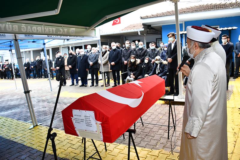 RÜSTEM YILMAZ’IN NAAŞI MEMLEKETİ SİVAS’A UĞURLANDI