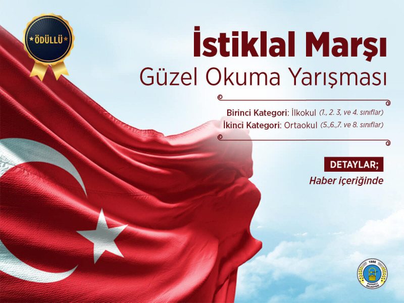 ÖDÜLLÜ İSTİKLAL MARŞI GÜZEL OKUMA YARIŞMASI DÜZENLENECEK