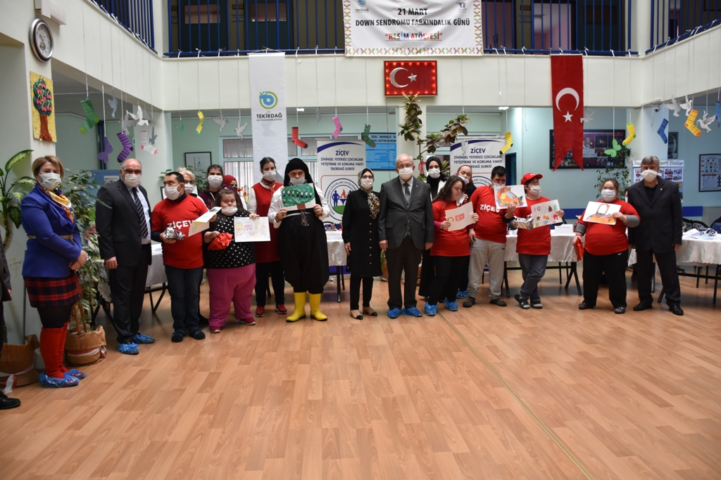 DOWN SENDROMU FARKINDALIK GÜNÜNDE ÇOCUKLARLA BULUŞTU