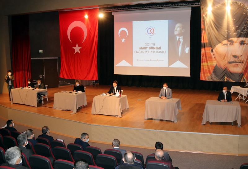 ÇERKEZKÖY BELEDİYE MECLİSİ MART AYI TOPLANTILARI TAMAMLANDI
