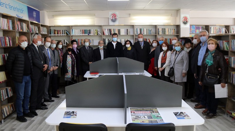 ÇERKEZKÖY BELEDİYESİ KIZILPINAR HALK KÜTÜPHANESİ HİZMETE AÇILDI