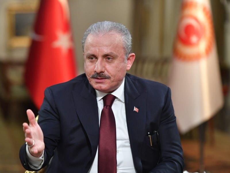 TBMM BAŞKANI ŞENTOP, CANLI YAYINDA GÜNDEMİ DEĞERLENDİRDİ