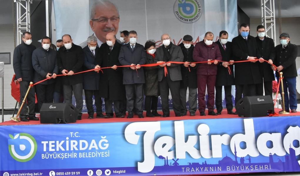 SU ÜRÜNLERİ TOPTANCI HALİ HİZMETE AÇILDI