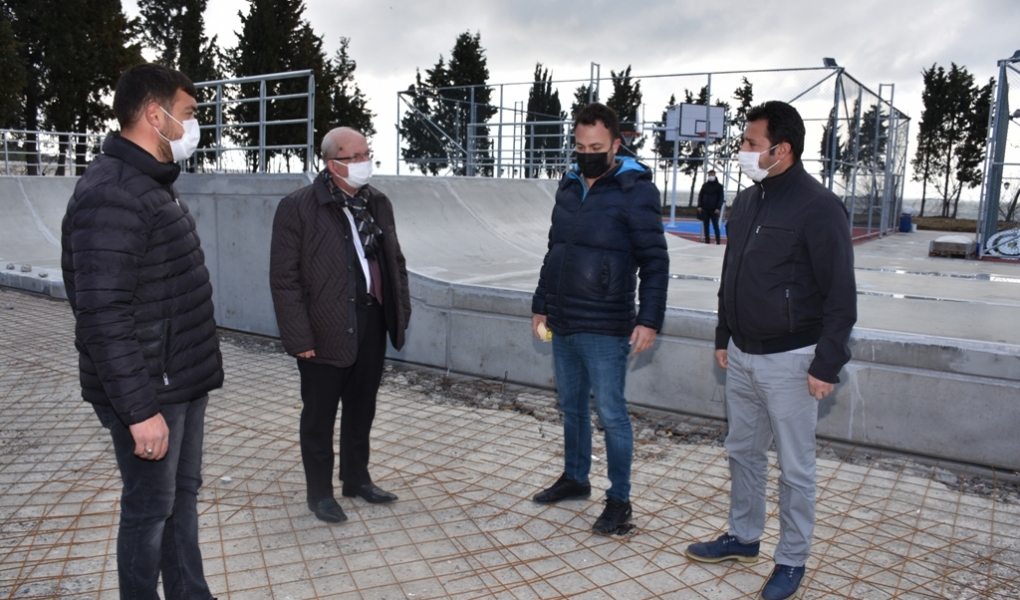SÜLEYMANPAŞA SAHİL DOLGU ALAN 3. ETAP PROJESİNDE SONA YAKLAŞILDI