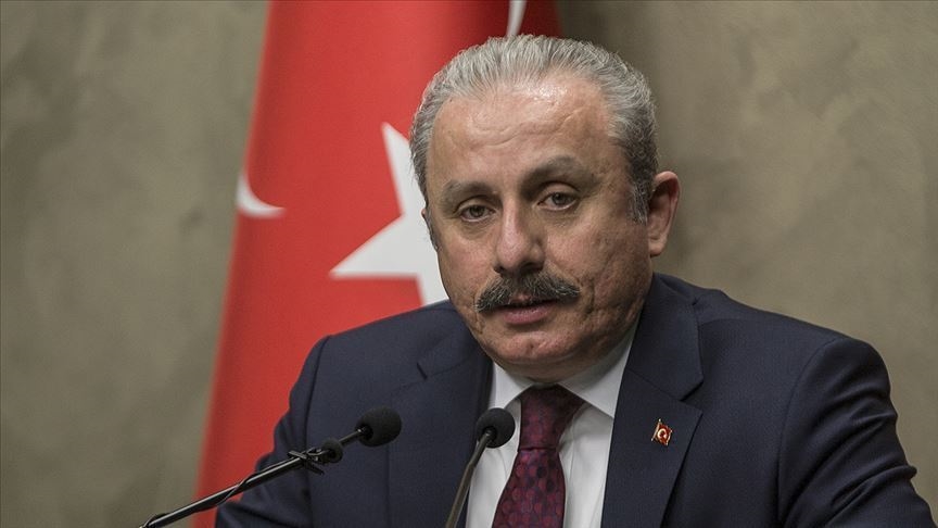 TBMM BAŞKANI ŞENTOP, ATATÜRK BÜSTLERİNE YAPILAN ALÇAKÇA SALDIRILARI KINADI