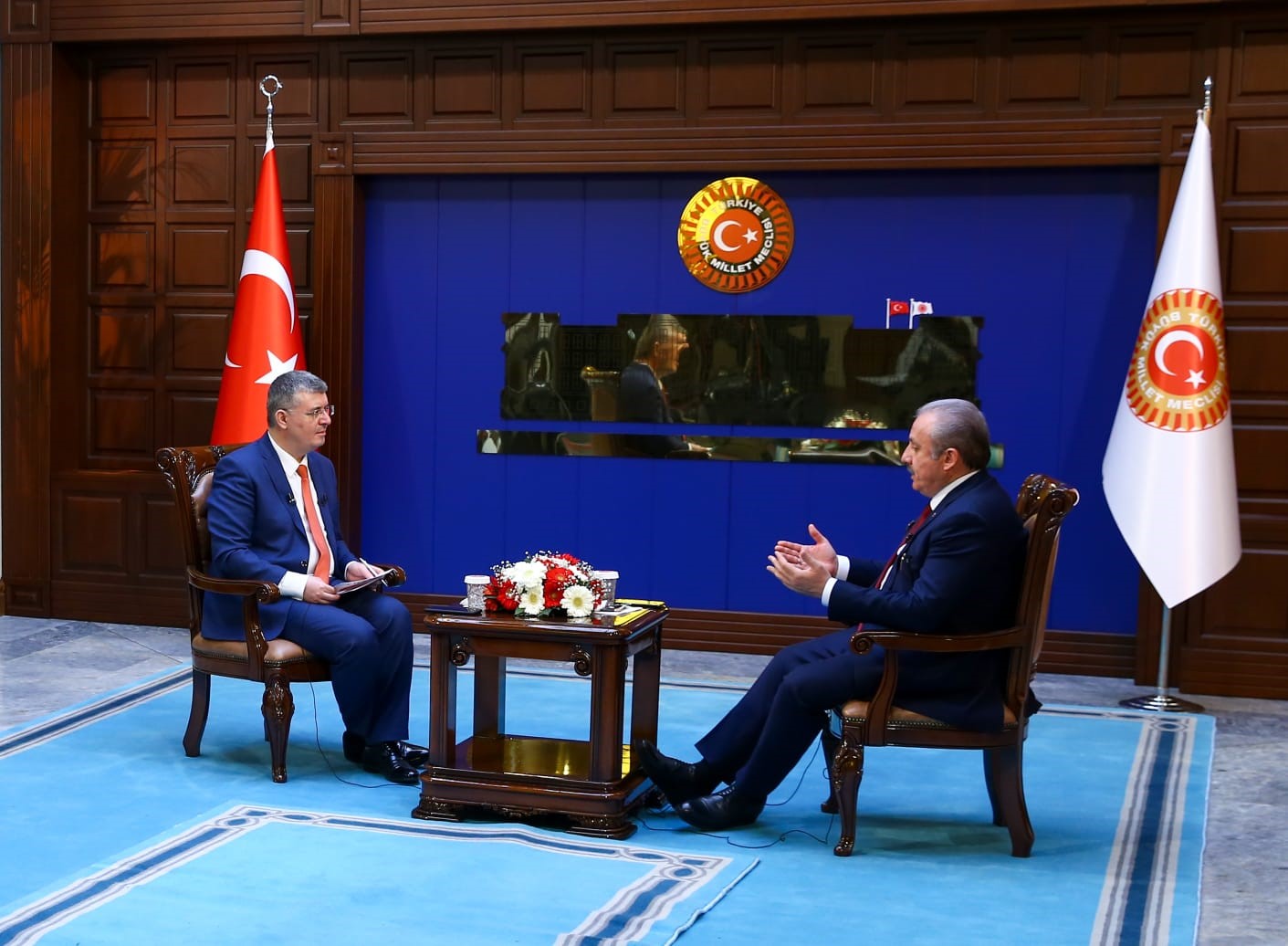 TBMM BAŞKANI ŞENTOP, CANLI YAYINDA GÜNDEME İLİŞKİN SORULARI CEVAPLADI