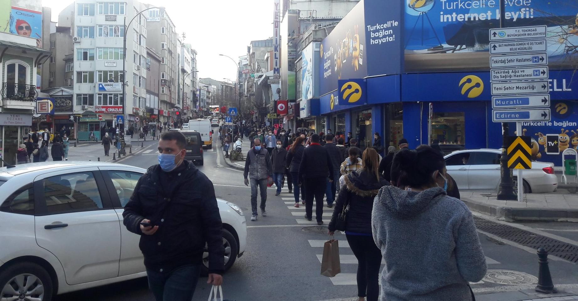 TEKİRDAĞ’DA VAKALARDA ARTIŞ SÜRÜYOR