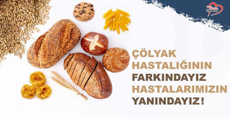 ÇÖLYAK HASTALARINA GLUTENSİZ GIDA ÜRÜNLERİ VERİLECEK