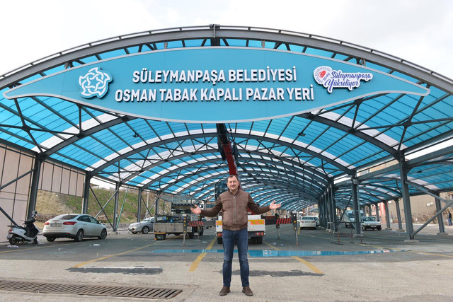 SÜLEYMANPAŞA’NIN İLK KAPALI PAZAR YERİ CUMA GÜNÜ AÇILIYOR