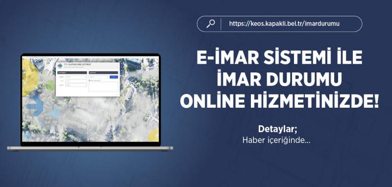 KAPAKLI BELEDİYESİ’NDE ‘E-İMAR’ DÖNEMİ