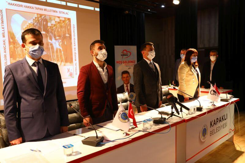 KAPAKLI’DA MART AYI MECLİS TOPLANTISININ İLK OTURUMU TAMAMLANDI